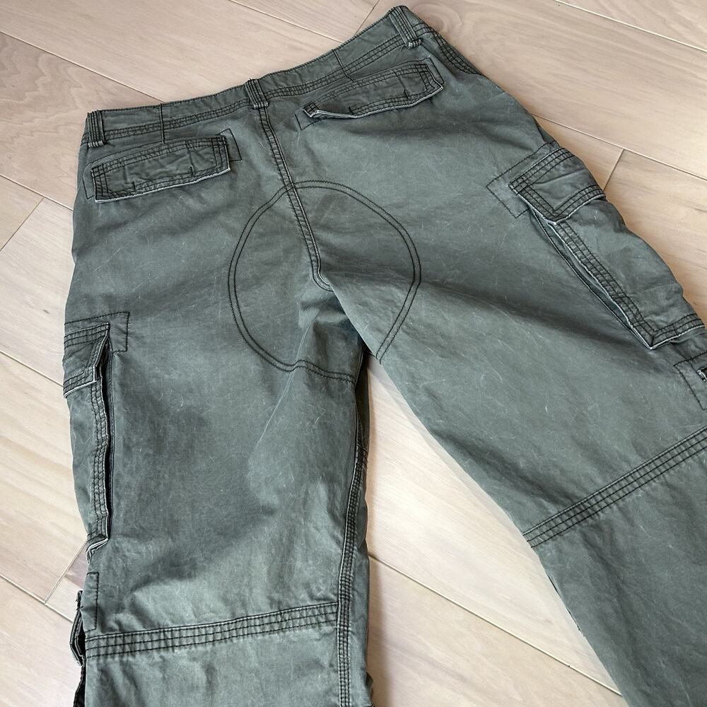 Old Navy Surplus Co. Cargo Twill Baggy Pants In Green Men’s 36x30 - Picture 5 of 7